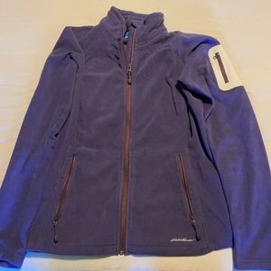 Women’s Eddie Bauer Purple Fleece Jacket